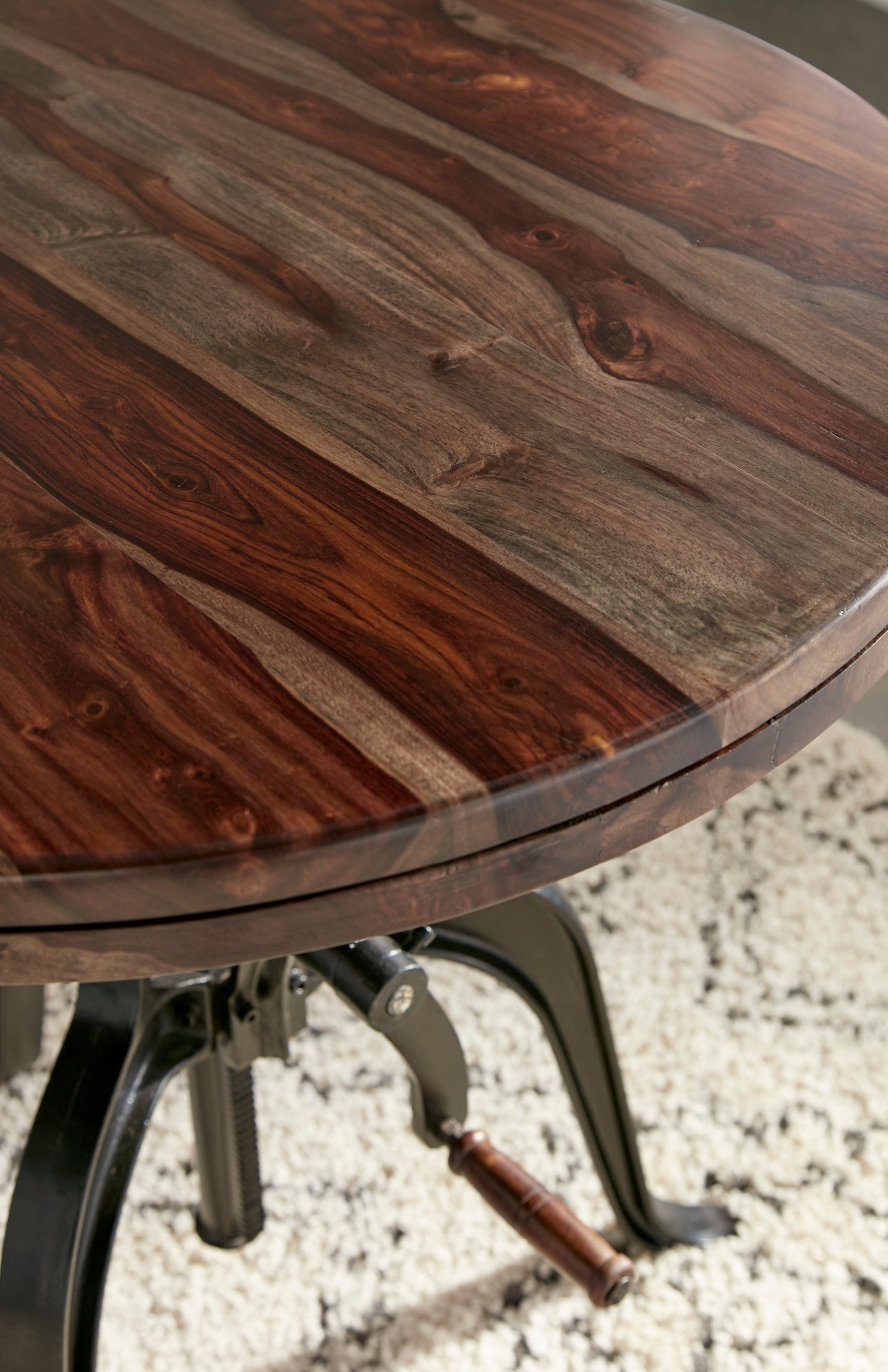 Sparrow Round Crank Table