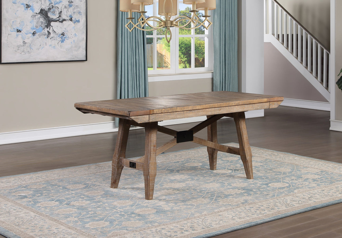 Riverdale Driftwood Dining Table Top