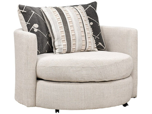 Persia Swivel Chair - Beige