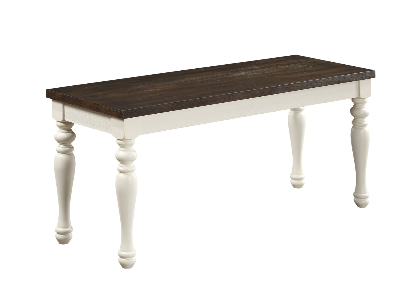 Joanna Two Tone Counter Height Bench