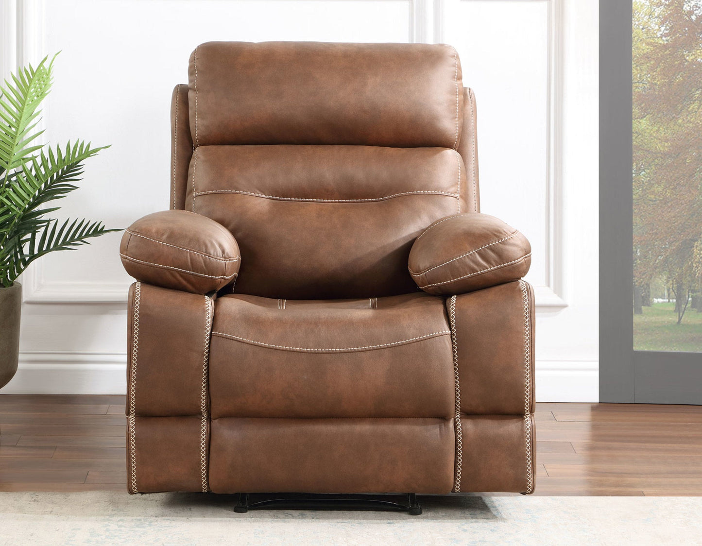 Rudger Brown Manual Recliner Chair
