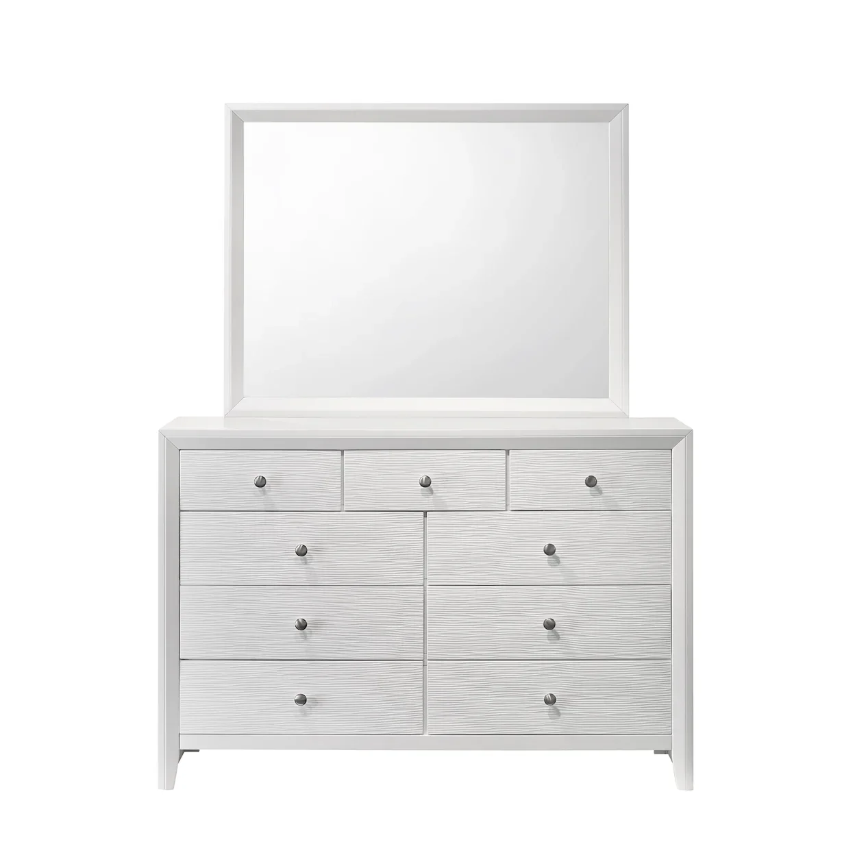 EVAN WHITE DRESSER TOP