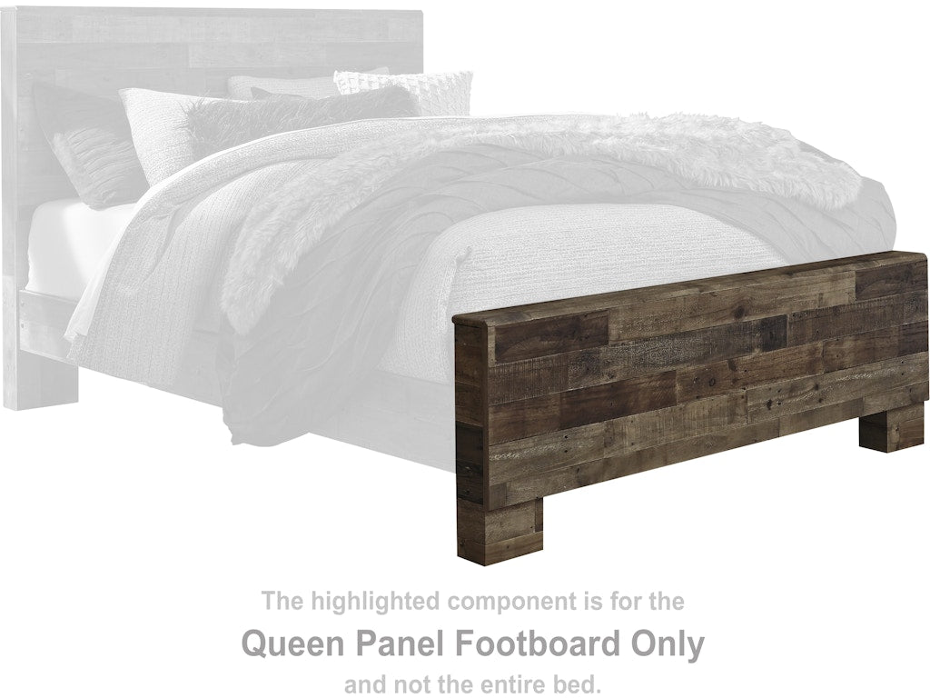 Derekson Queen Panel Footboard