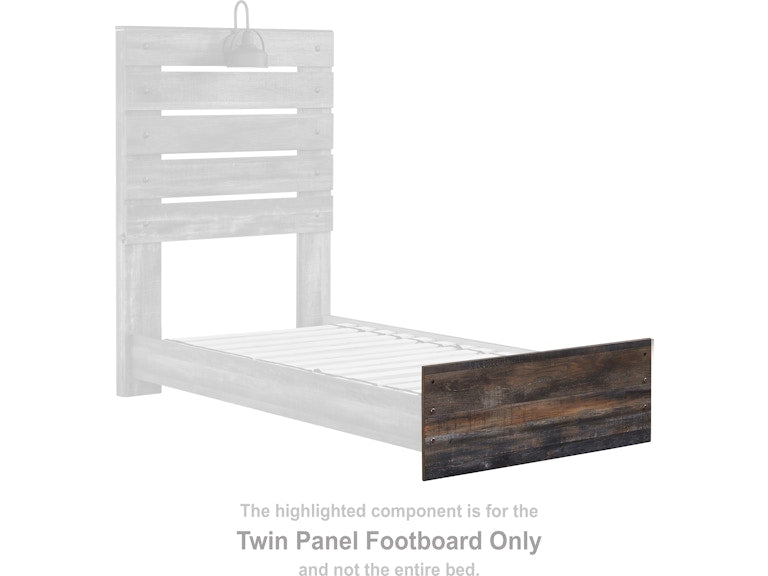 Drystan Twin Panel Footboard