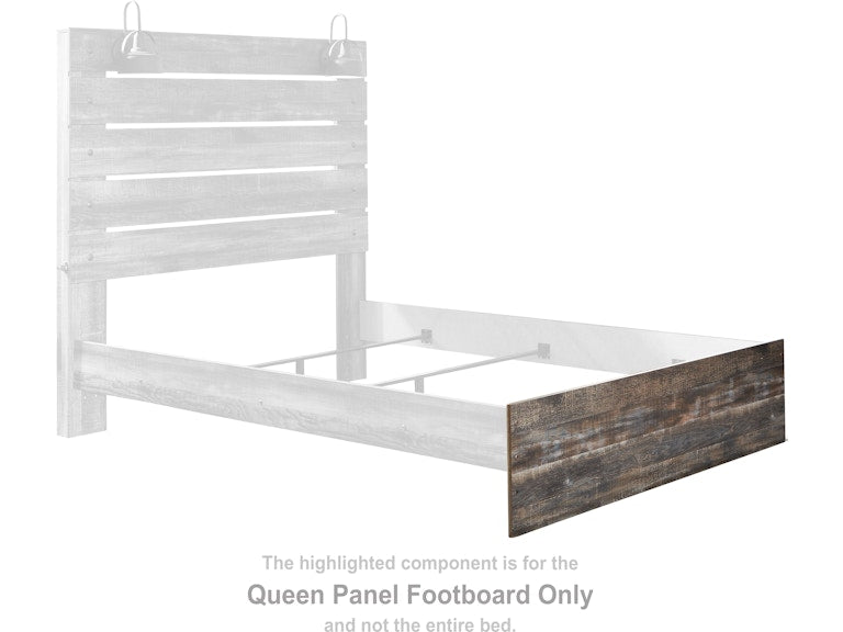 Drystan Queen Panel Footboard