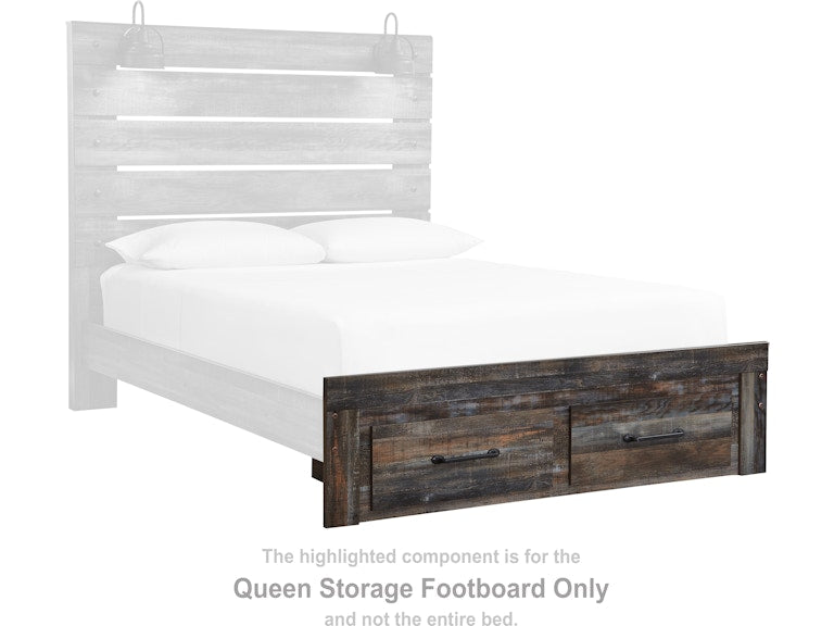 Drystan Queen Storage Footboard