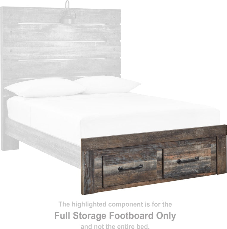 Drystan Full Storage Footboard