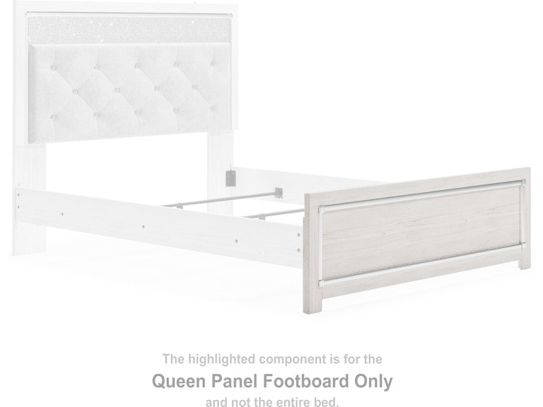 Altyra White Queen Panel Footboard