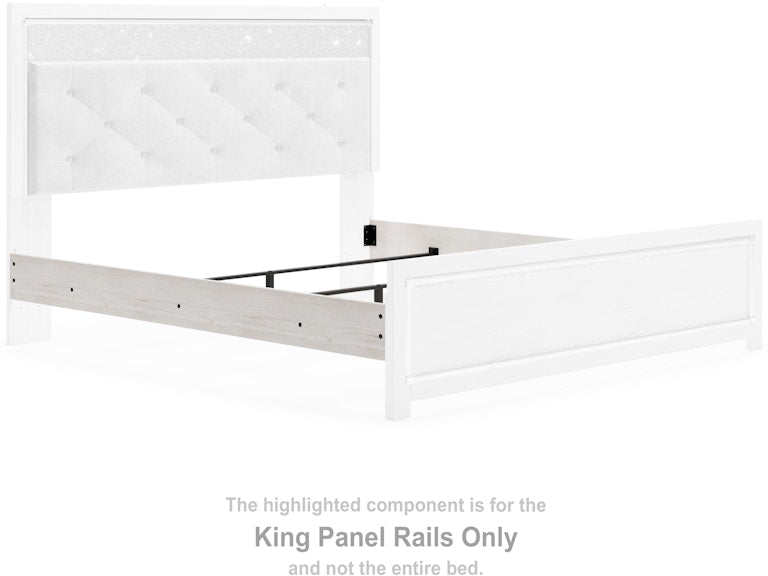 Altyra White King Panel Rails