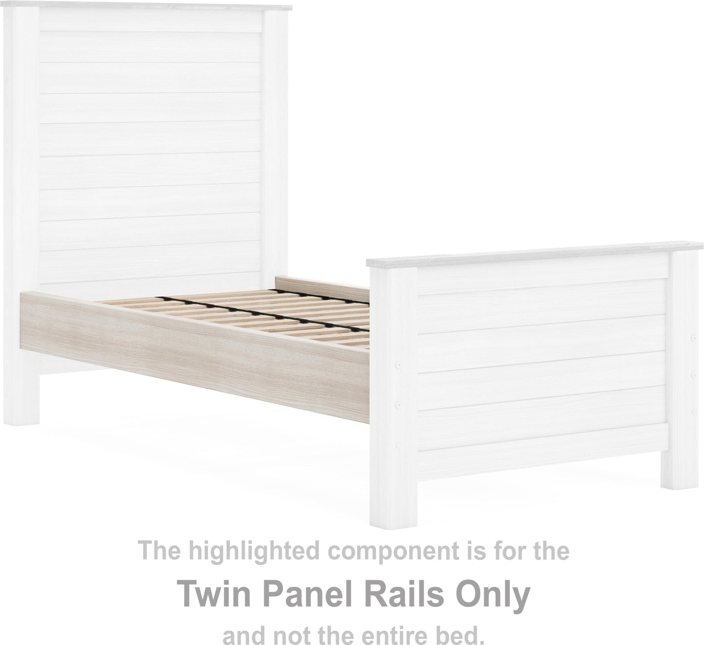Willowton Twin panel rails