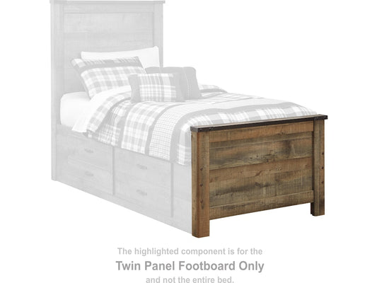 Trinnell Twin Panel Footboard