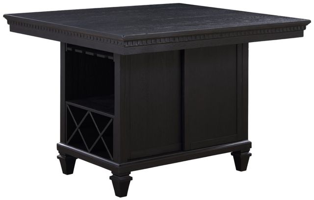 REGENT CHARCOAL BLACK COUNTER HEIGHT TABLE TOP