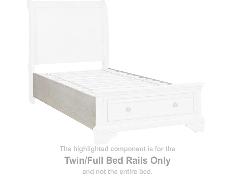 Robbinsdale Twin and Full Storage Bed Rails