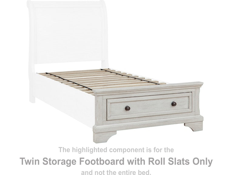 Robbinsdale Twin Storage FTBD w/Roll Slats
