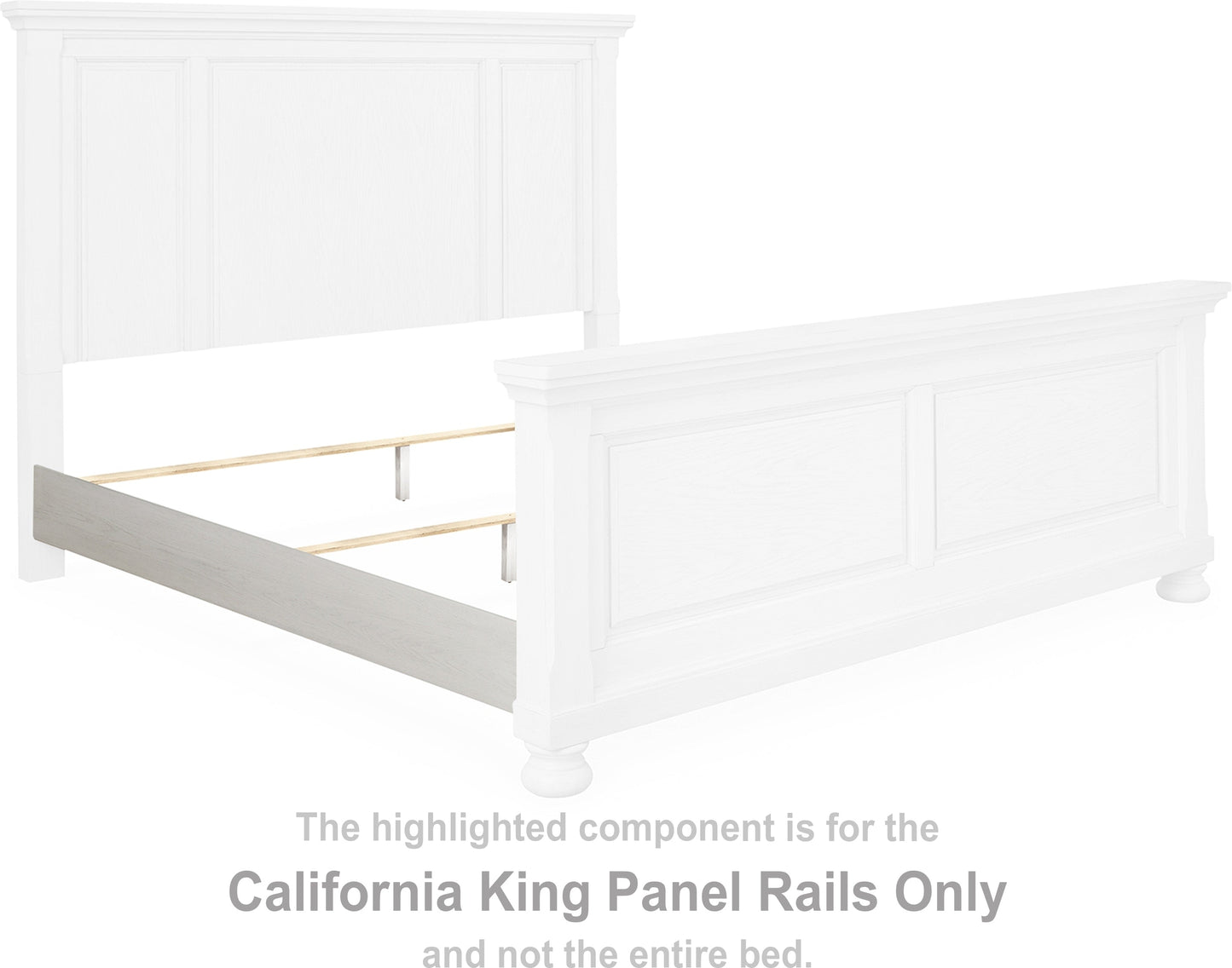 Robbinsdale Cal King Panel Rails