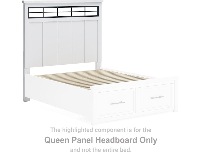 Ashbryn Queen Panel Headboard