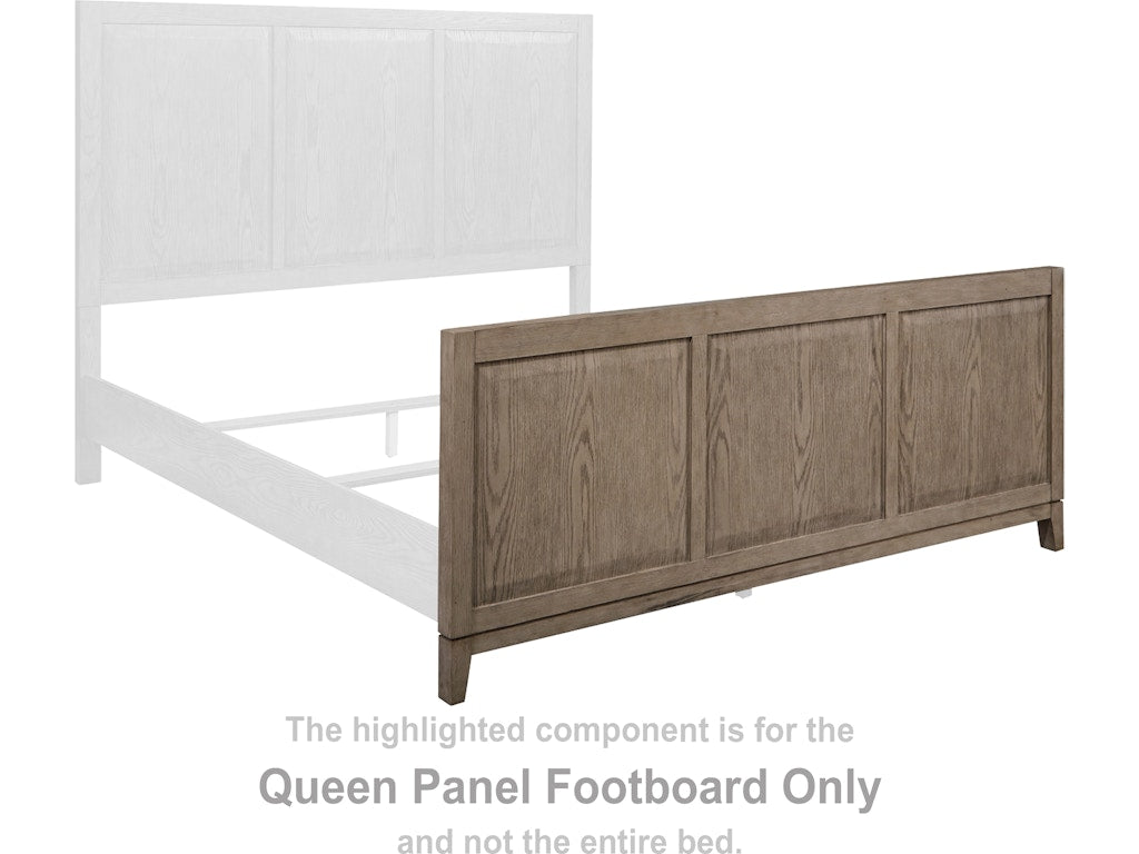 Chrestner Queen Panel Footboard