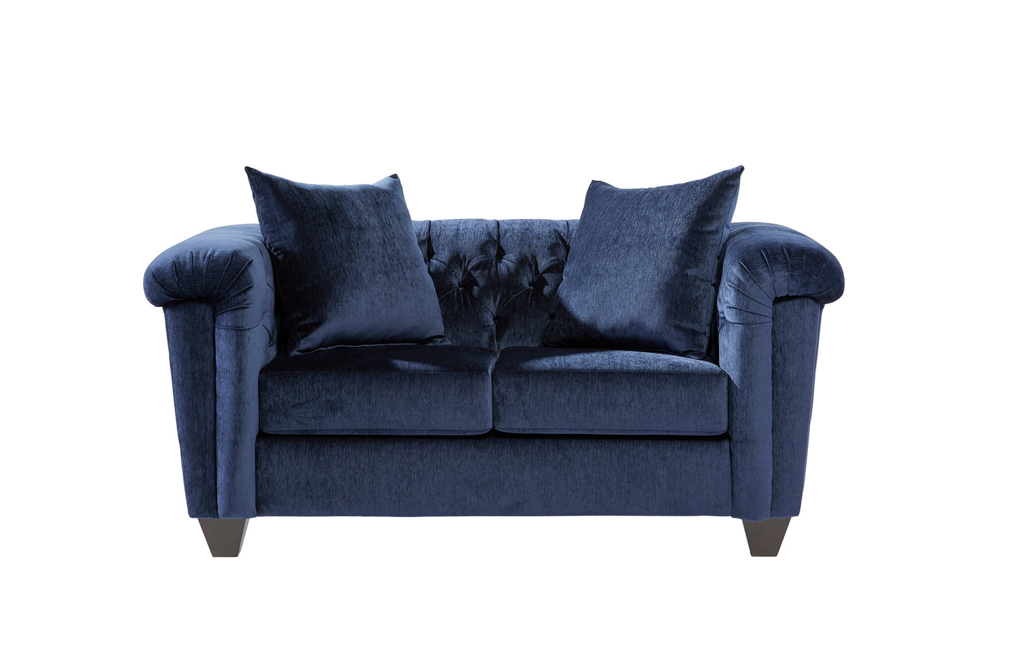 22900 - Lush Navy Loveseat