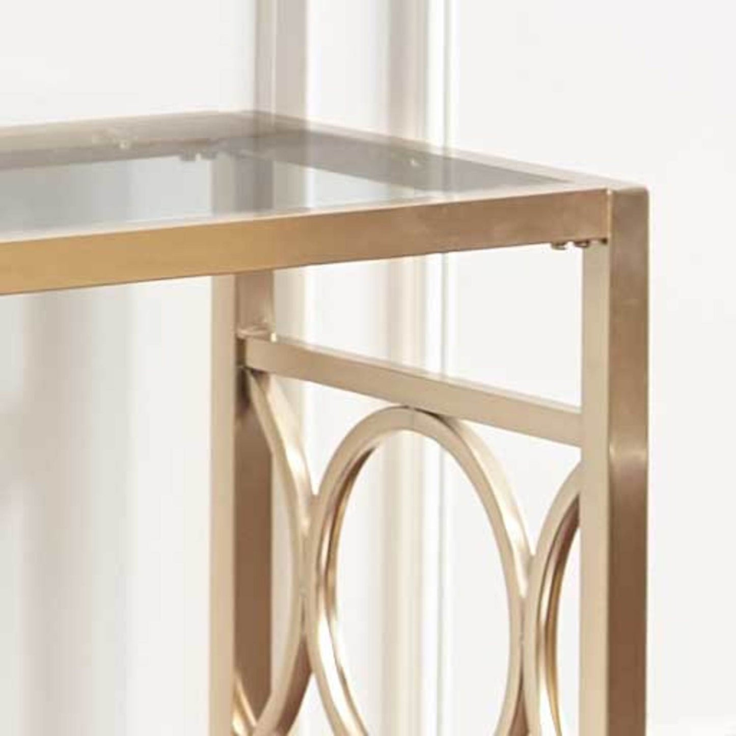 Olympia Sofa Table Gold