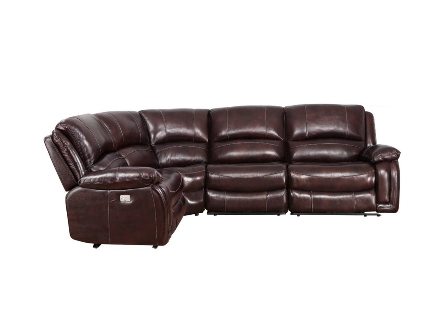 Denver Brown 5PC Sectional