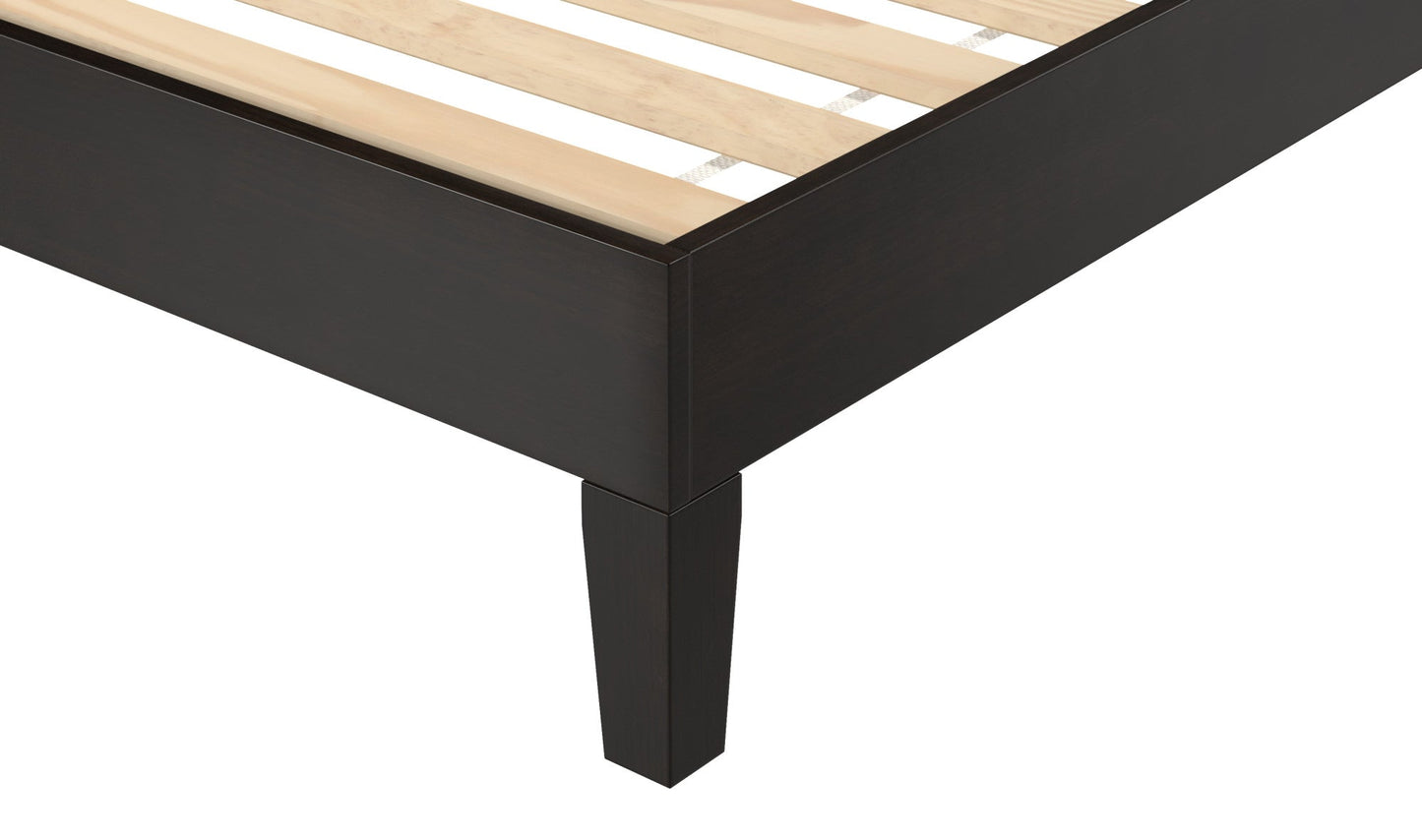 Nix Twin Platform Bed Black