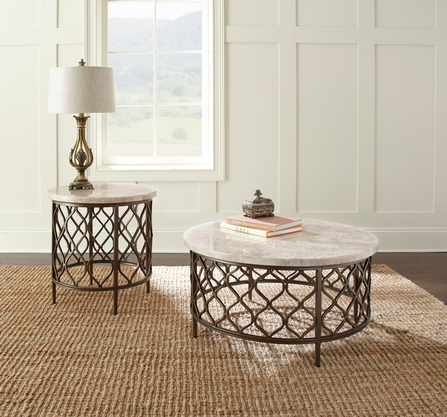 Roland MarbleTop Cocktail Table