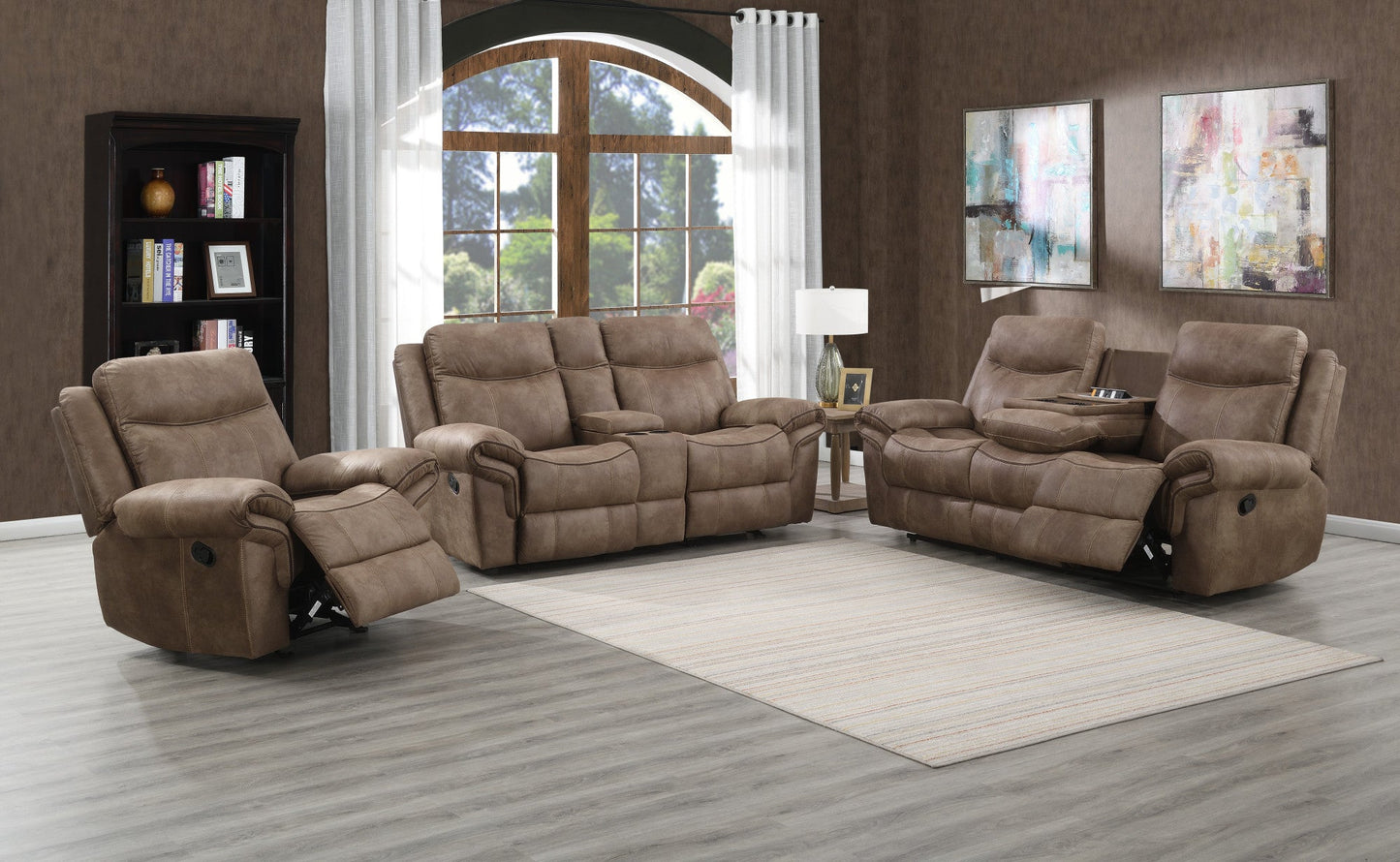 Nashville Recliner Sofa w/ Drp