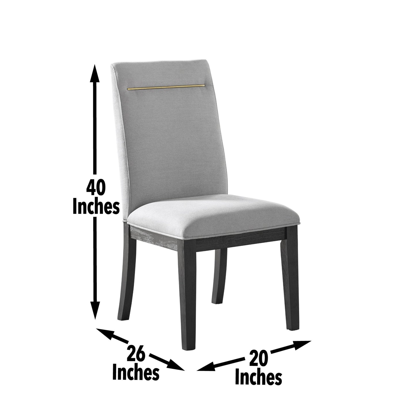 Yves Grey Performance Chair