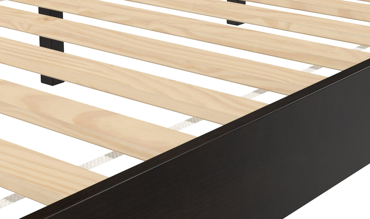 Nix King Platform Bed Black