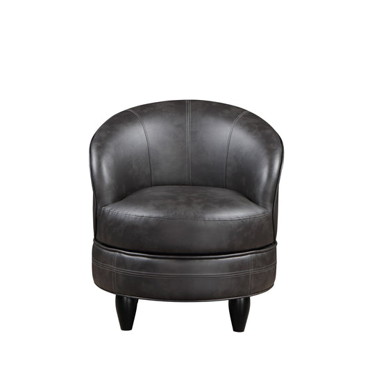 Sophia Accent Chair Gray PU