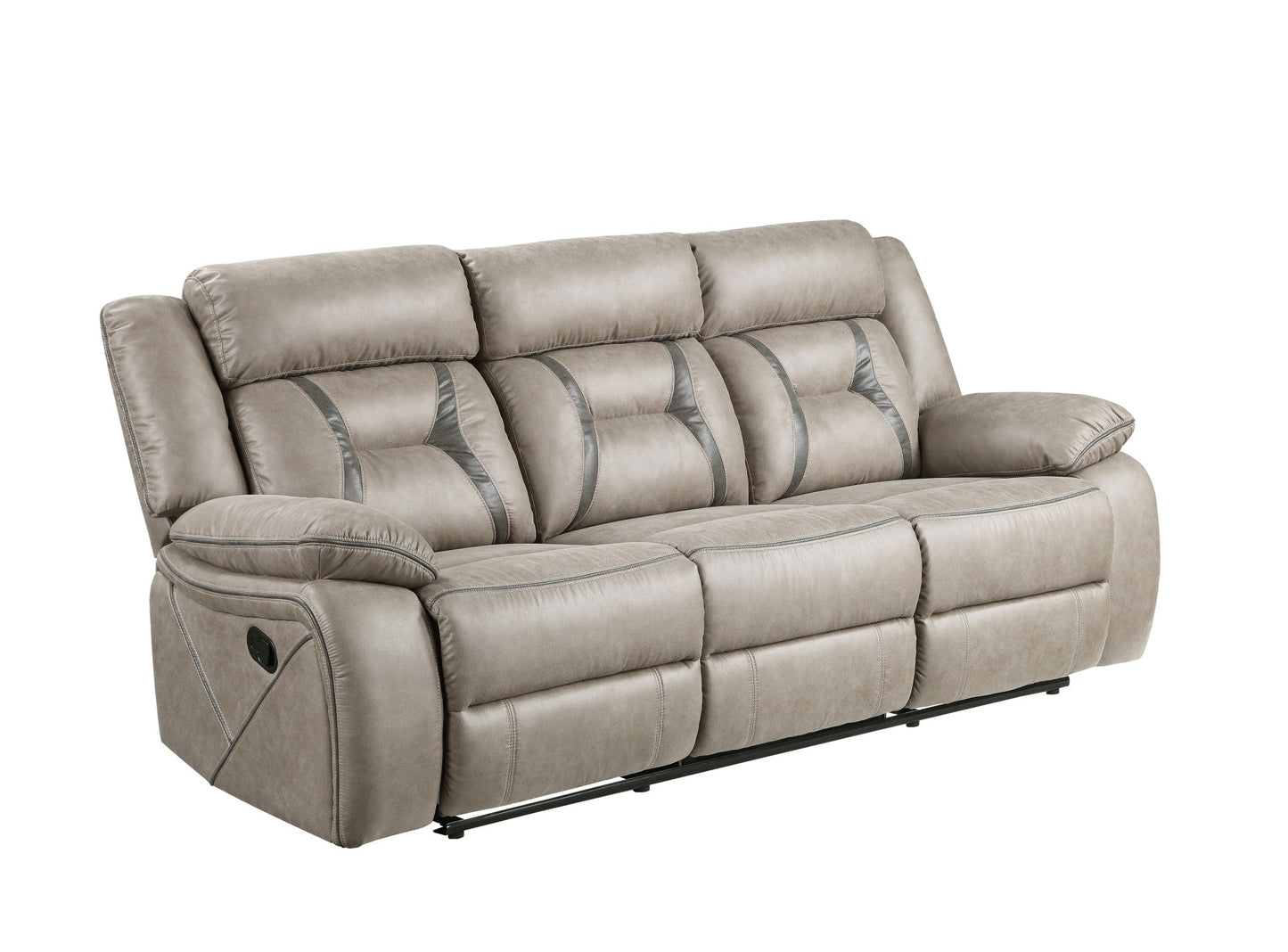 Tyson Recliner Sofa w/ DrpDwn &