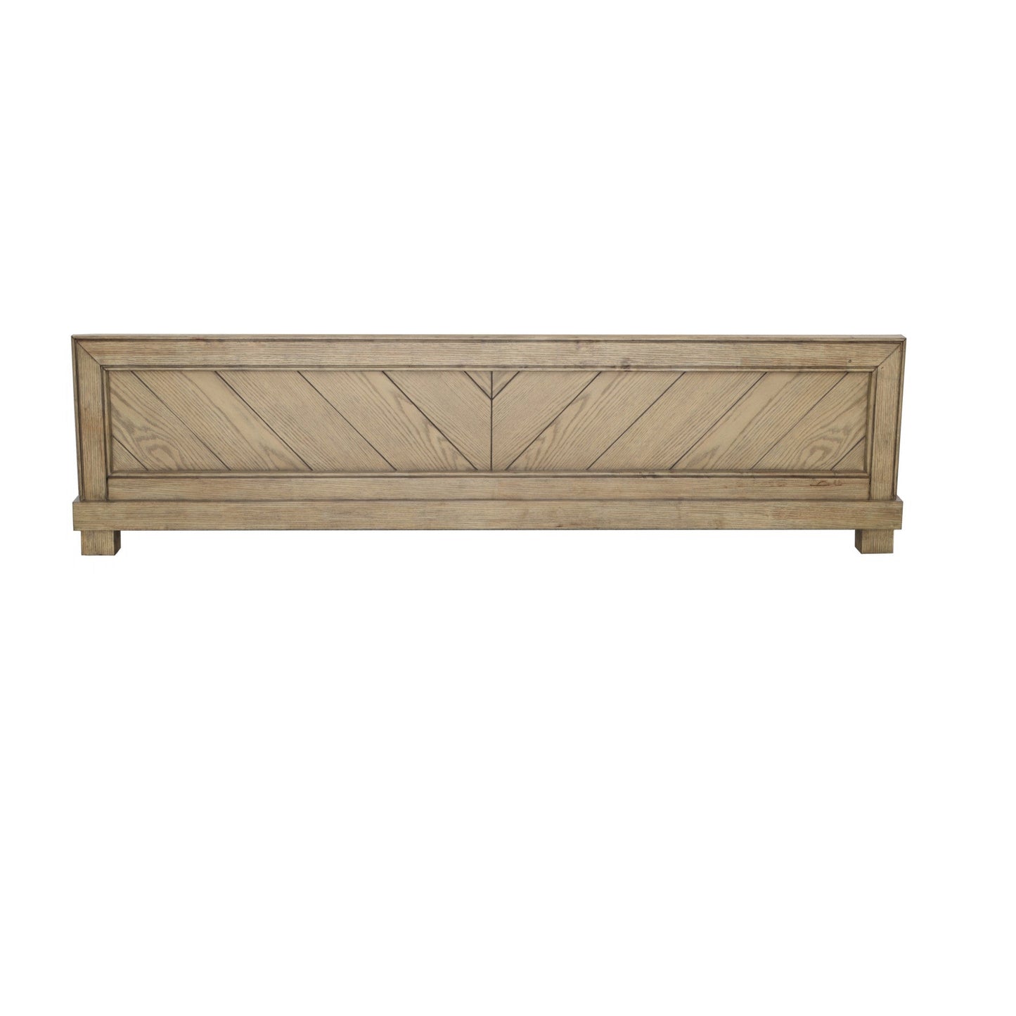 Montana Gray Queen Bed Footboard w/ Slats