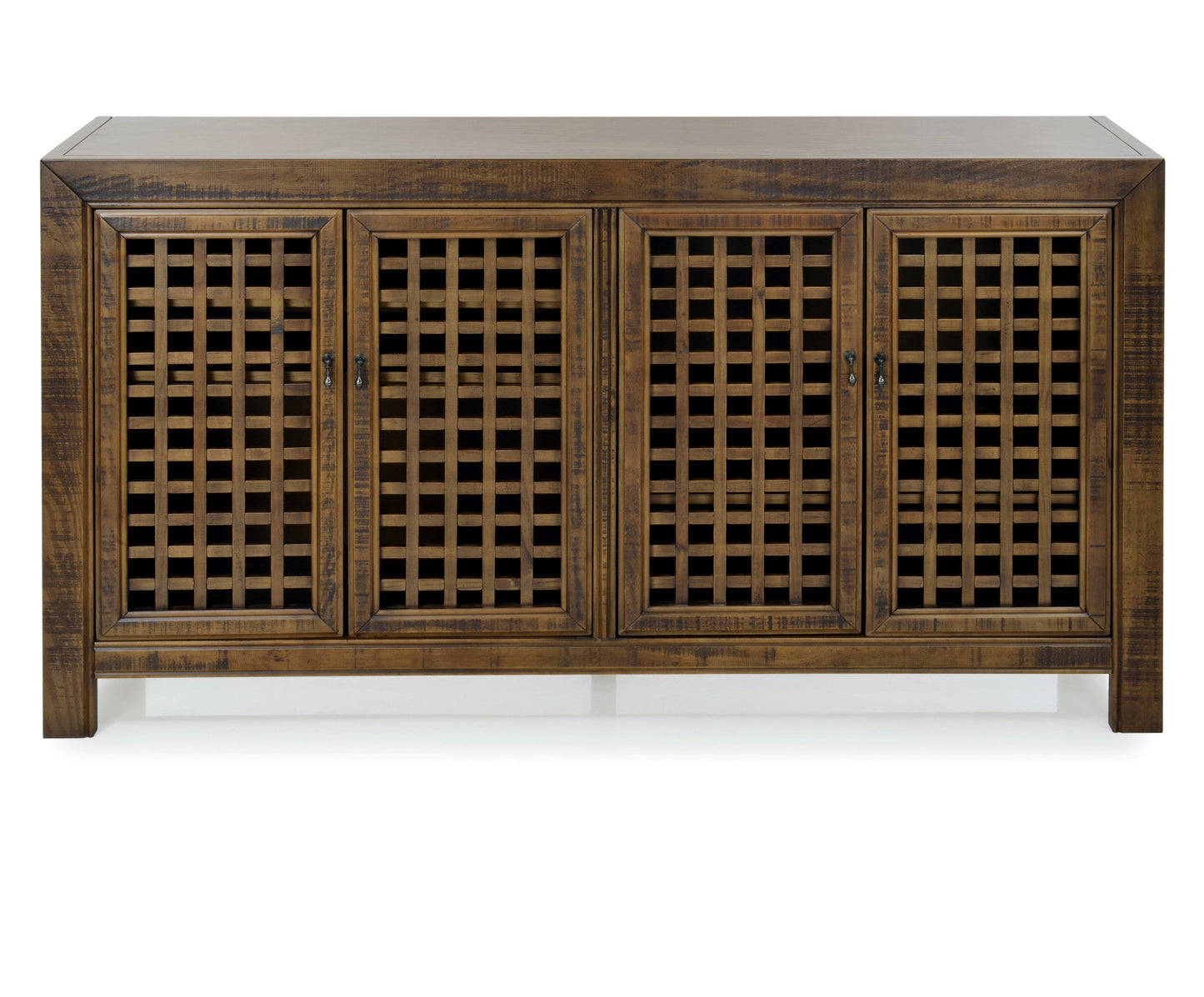 Rio 4 Door Accent Cabinet Mocha