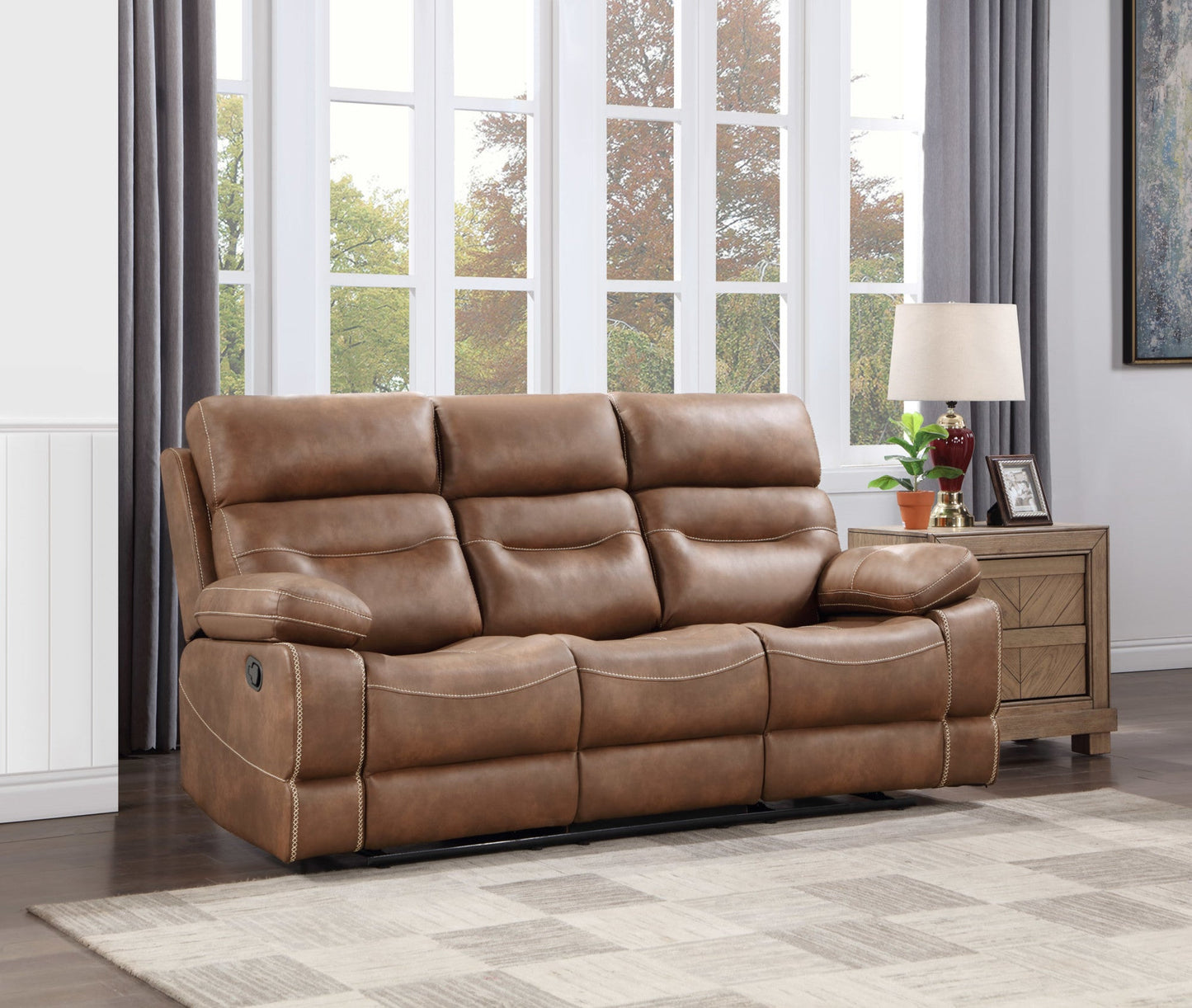 Rudger Brown Manual Motion Sofa