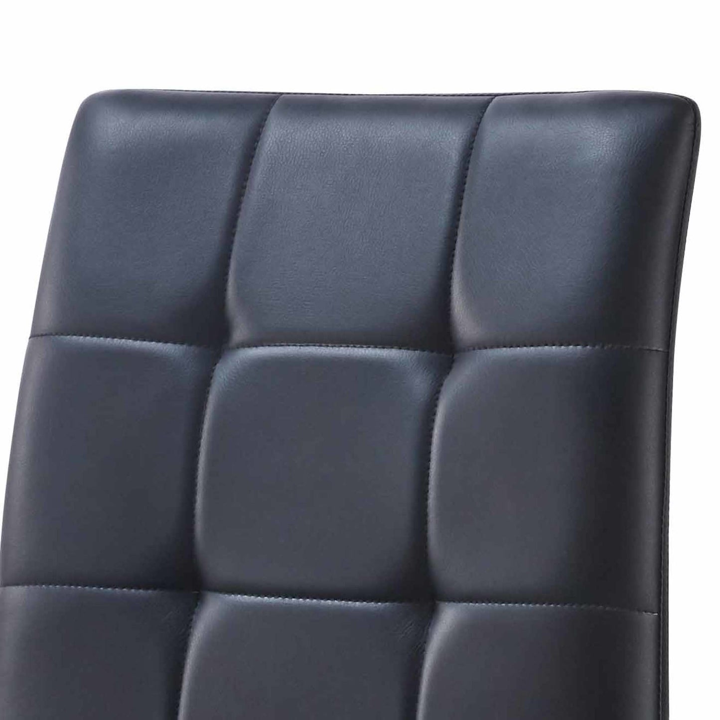 Escondido Black PU Side Chair