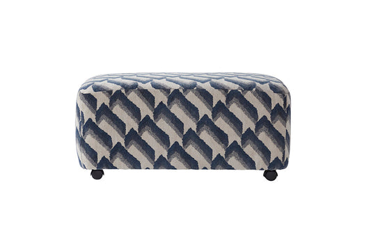 15600 - Cosmic Charcoal Chaise Ottoman