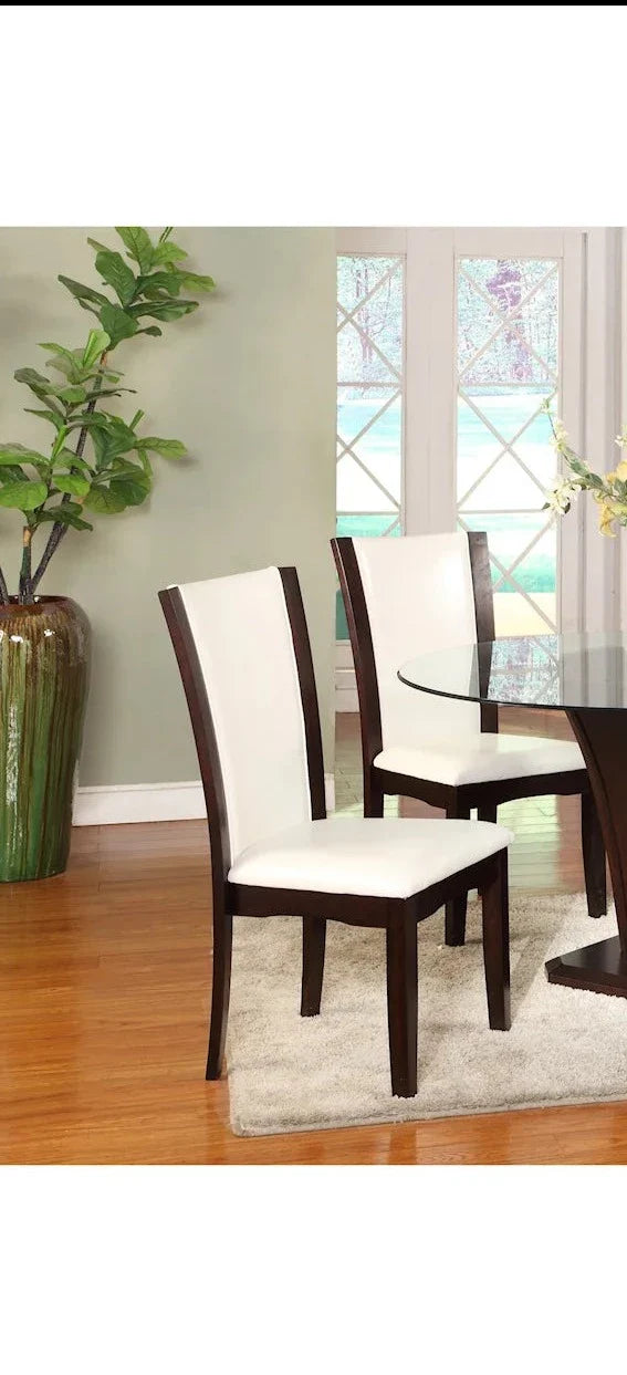 CAMEILA WHITE SIDE CHAIR