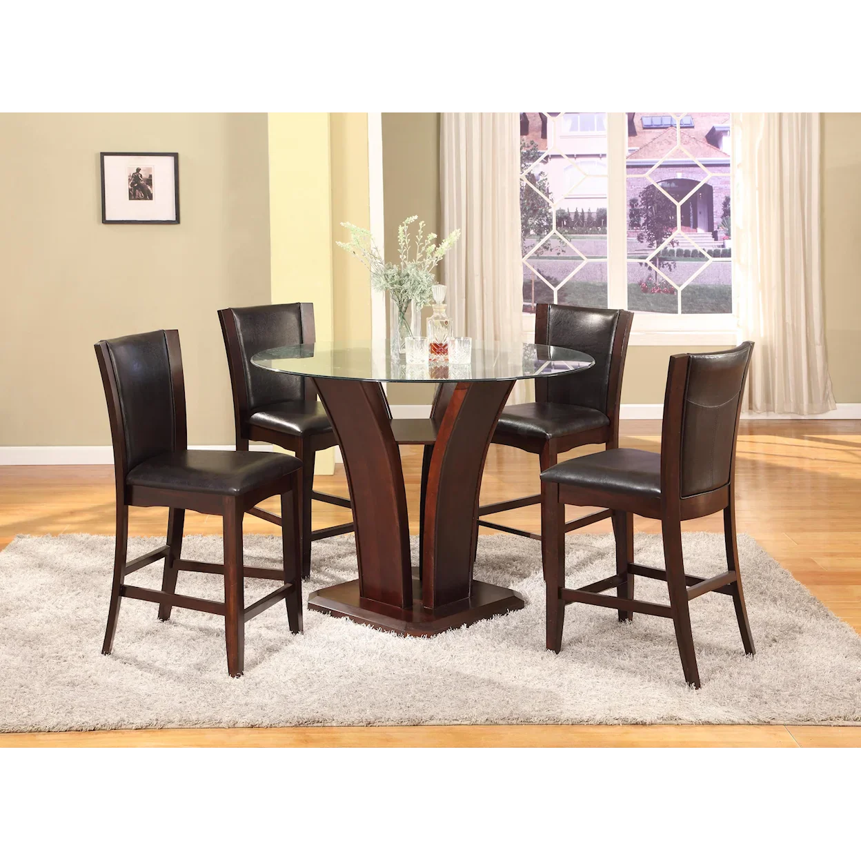 CAMEILA EXPRESSO COUNTER HEIGHT CHAIR