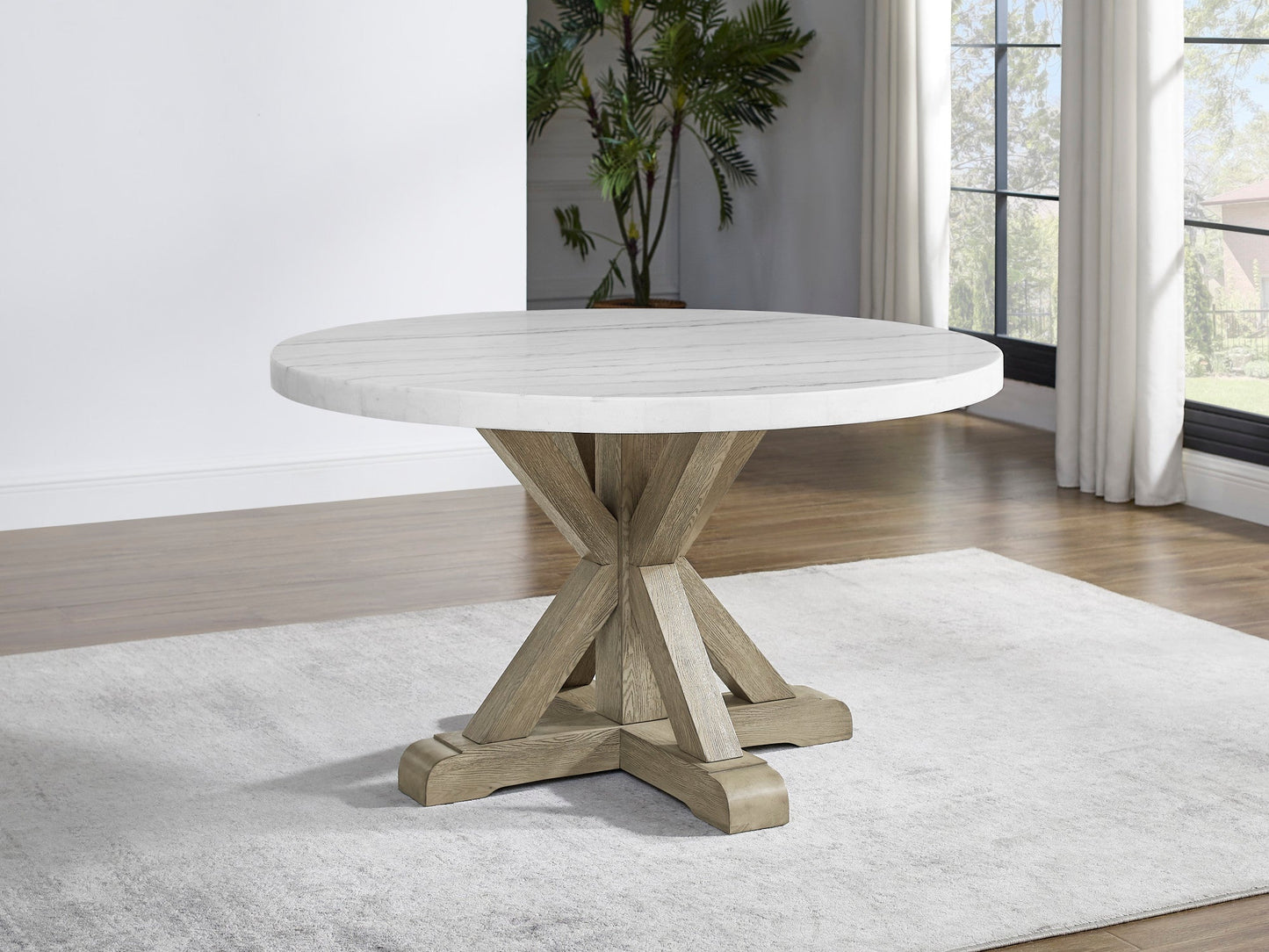 Carena Trestle Dining Table Base