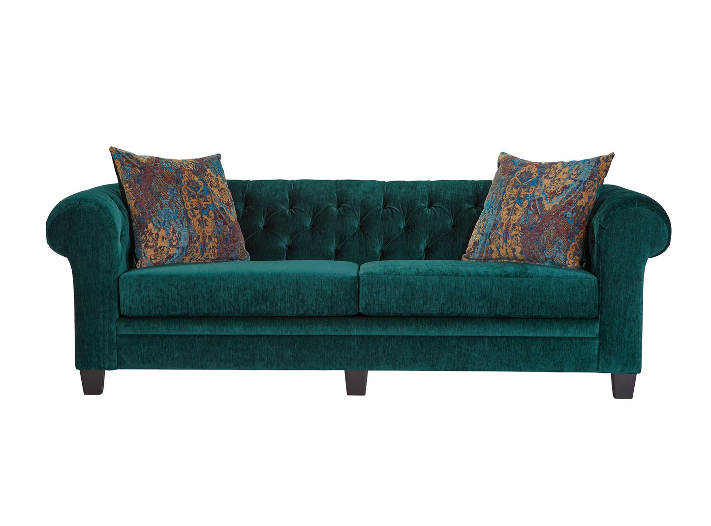 22700 - Lush Peacock Sofa