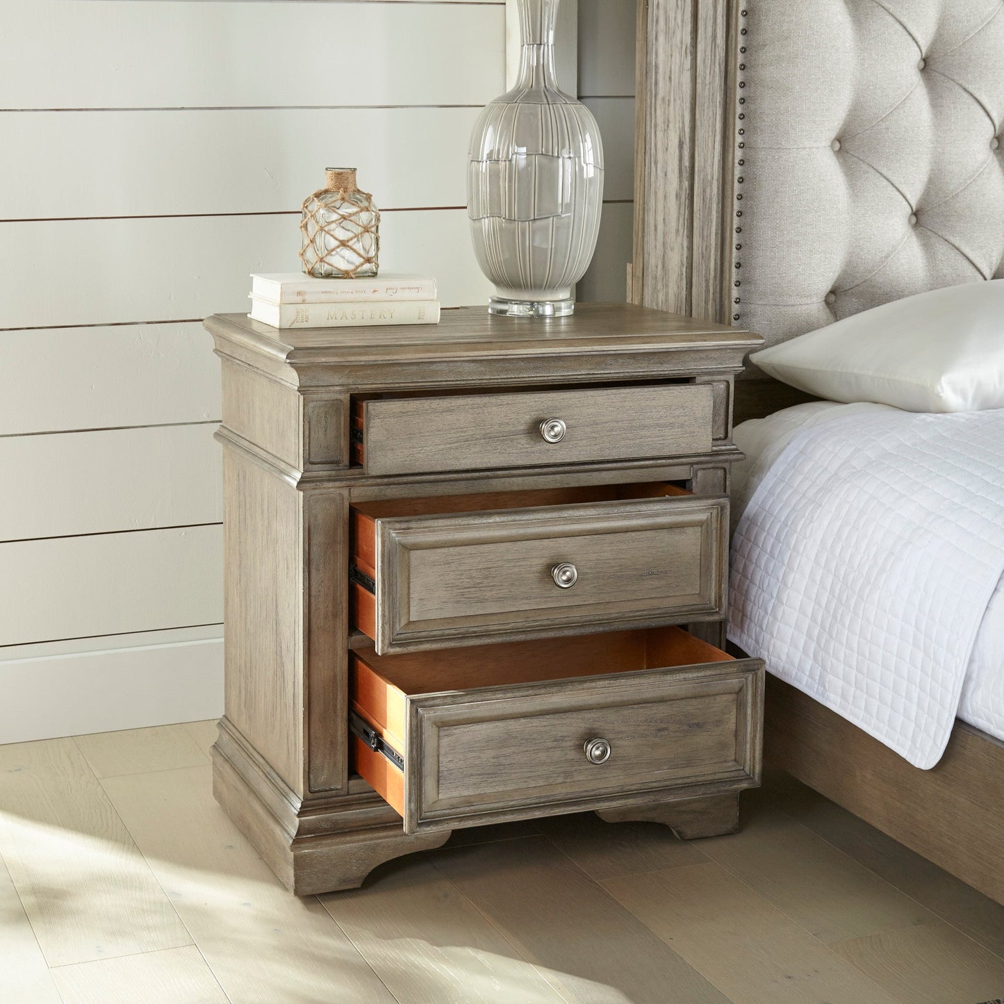Highland Park Driftwood Nightstand