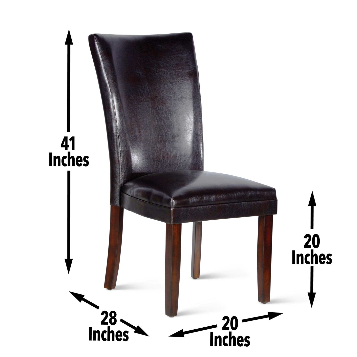 Hartford Bonded Chair Brown