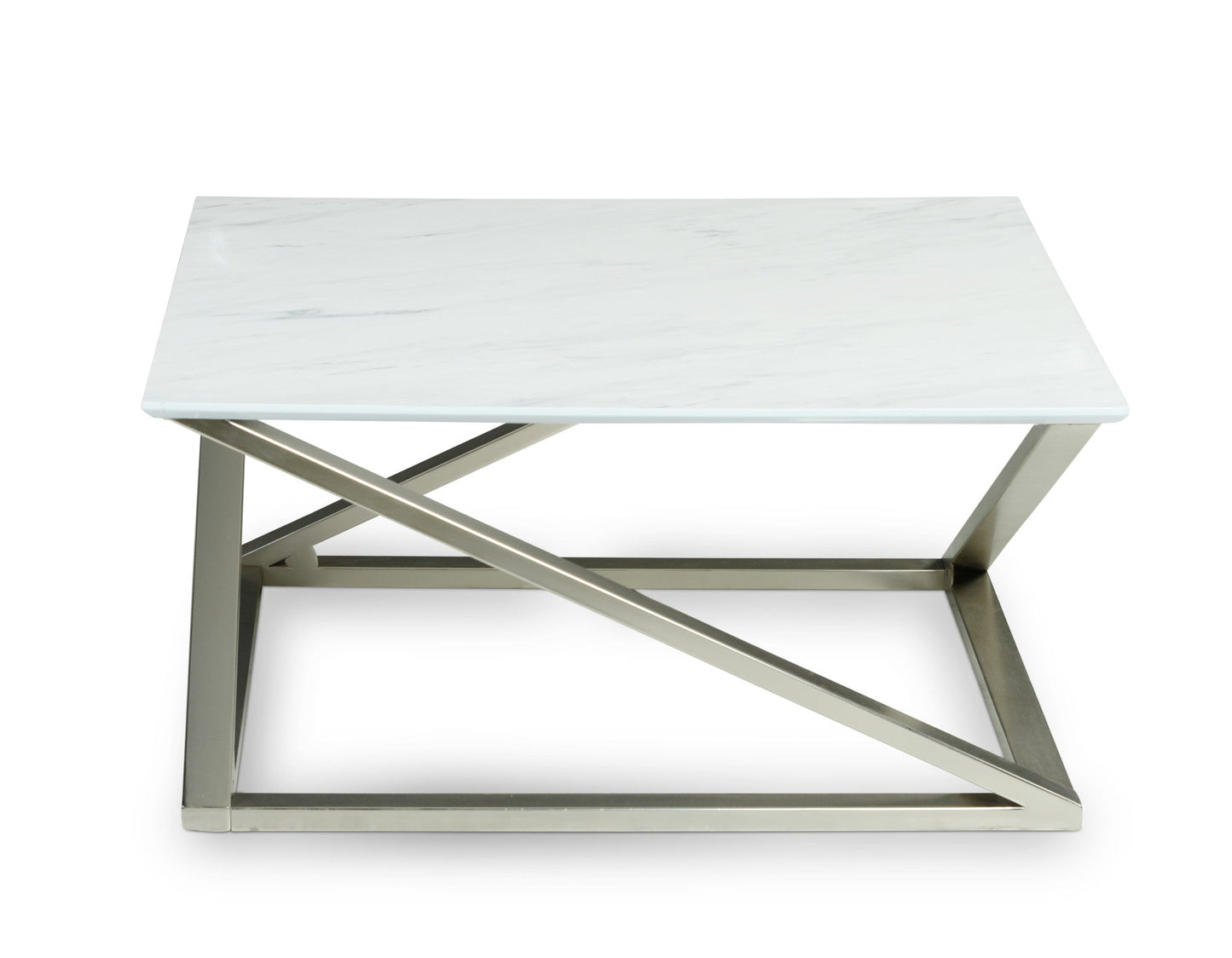 Zurich Faux White Marble Top