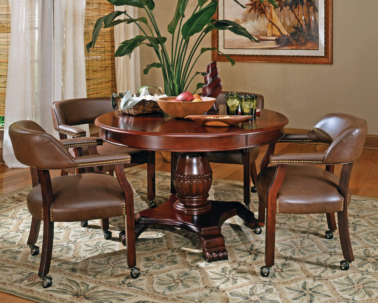 Tournament Arm Chair w/Casters