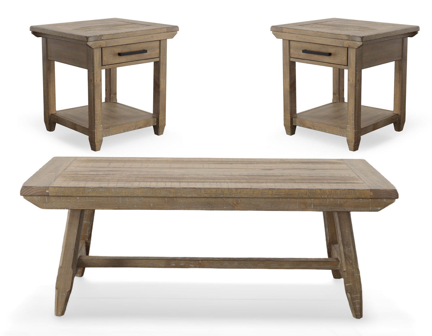 Riverdale Driftwood Occasional 3PC