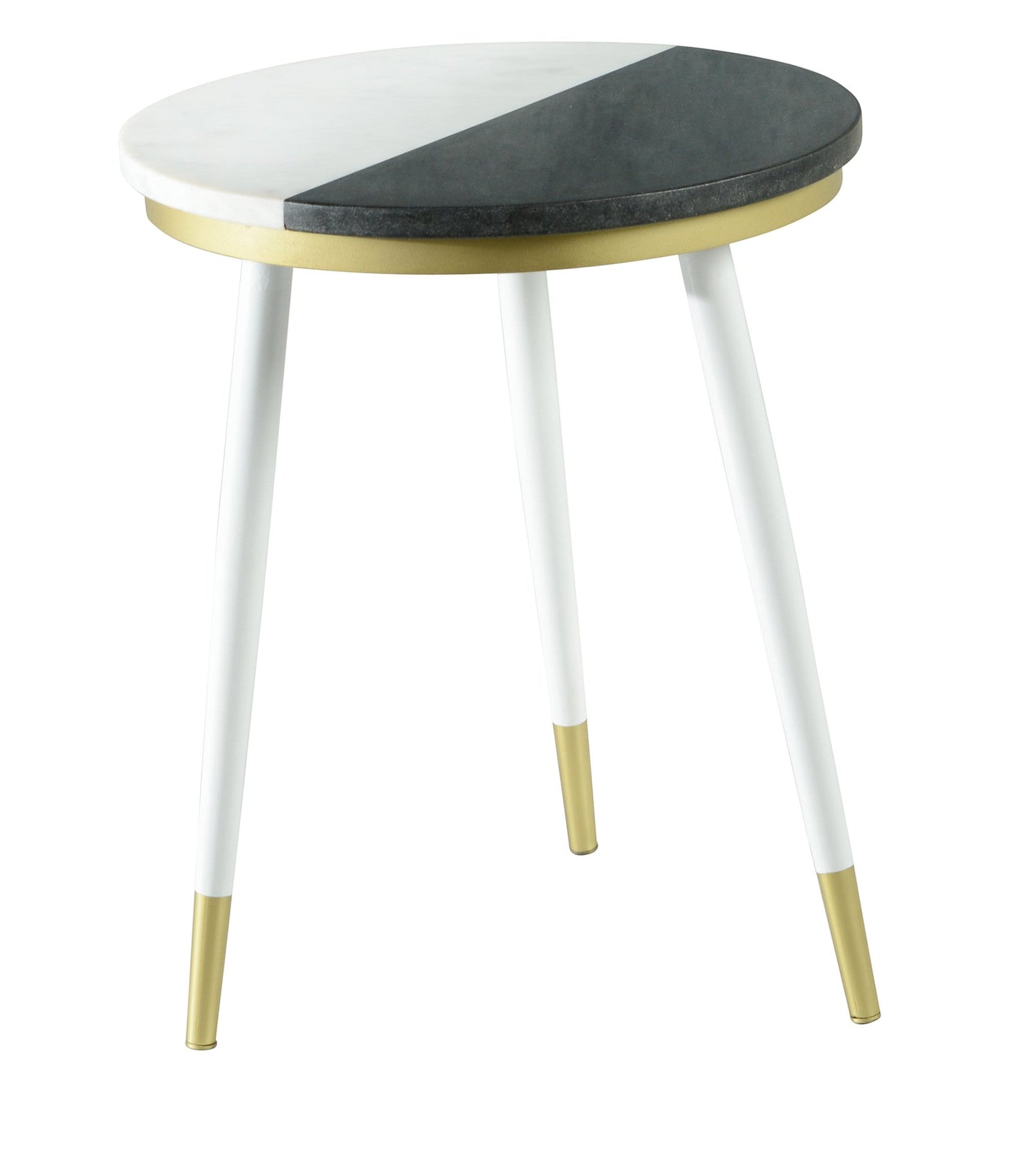 Taj 2-Pack Marble Top Side Tbls