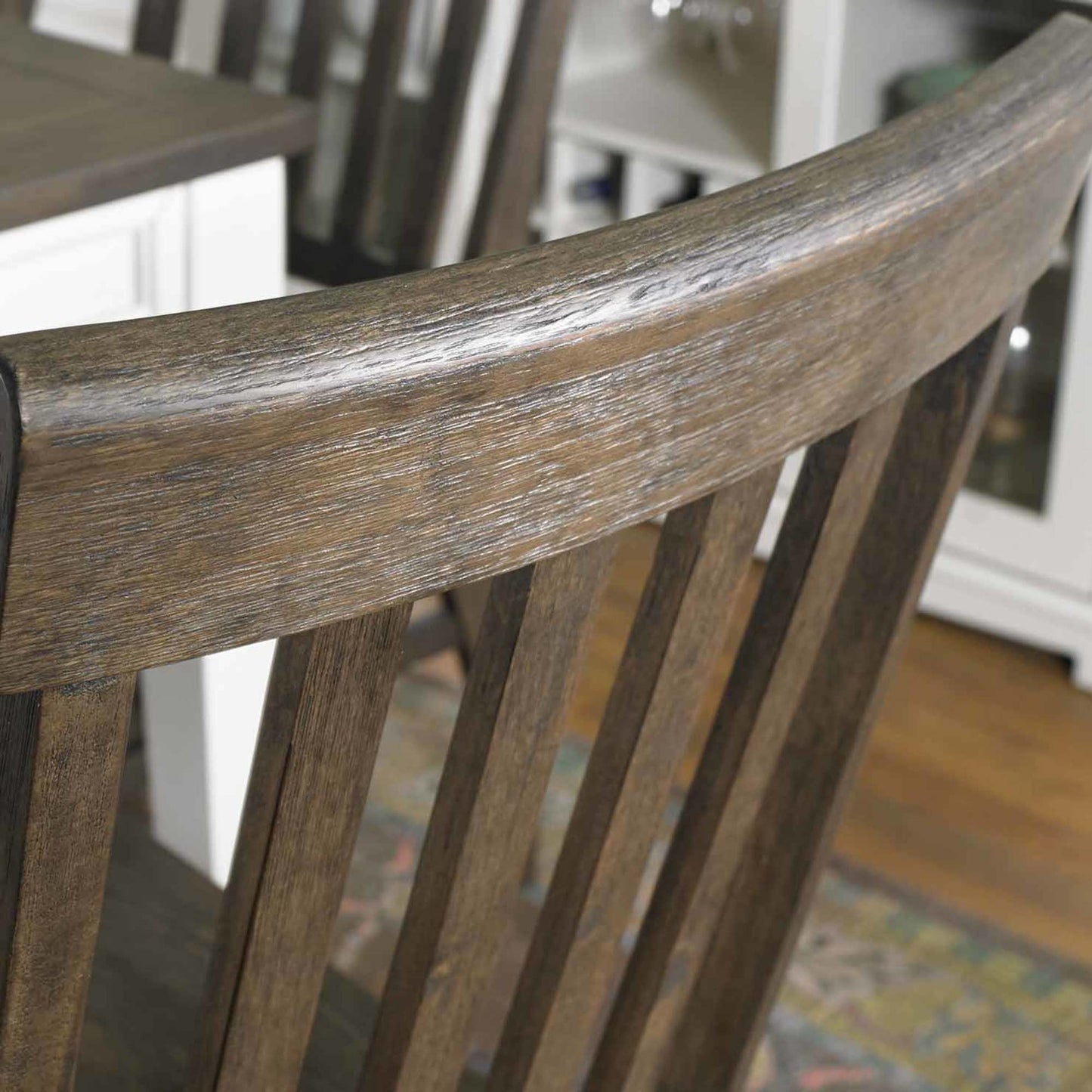 Cayla Side Chair Dark Oak