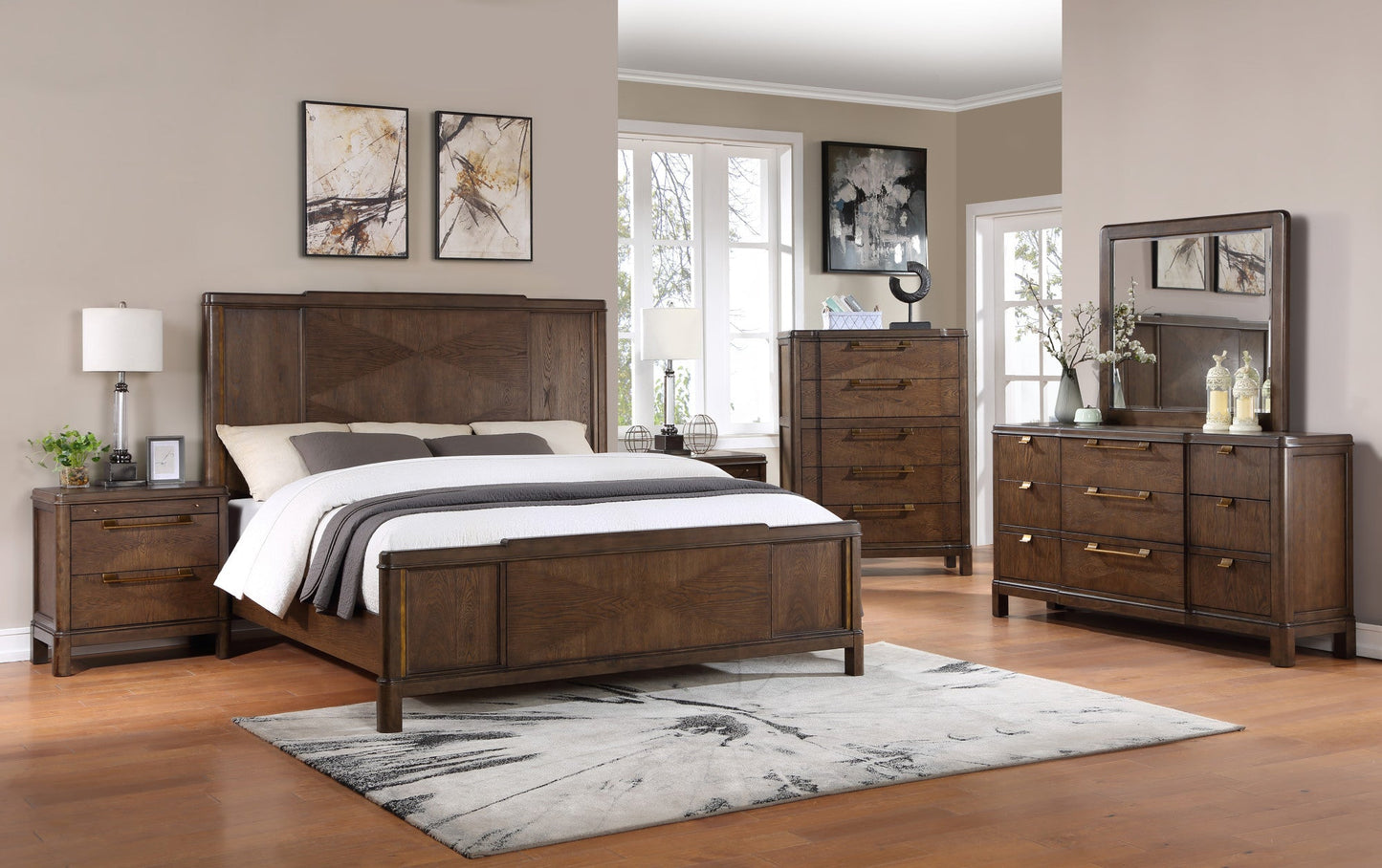Milan King Headboard