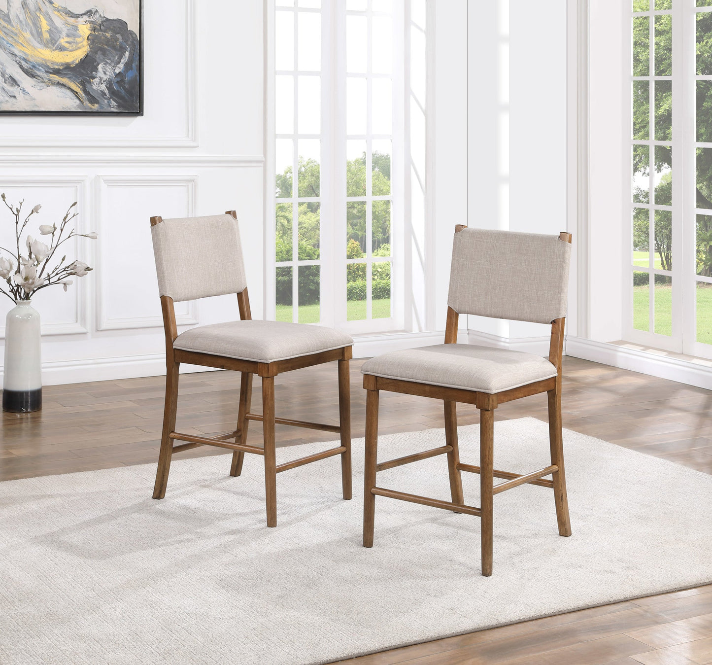 Oslo Brown Counter Chair