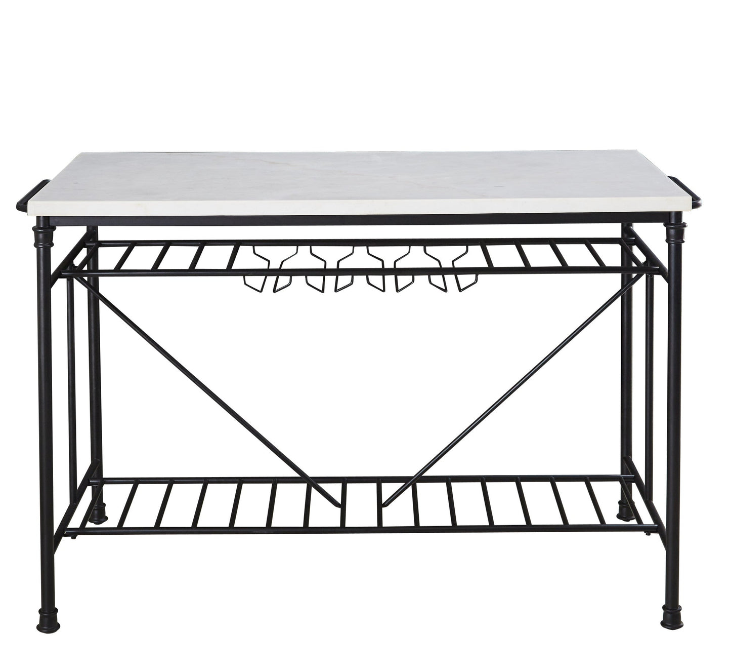 Claire White Marble Top Counter